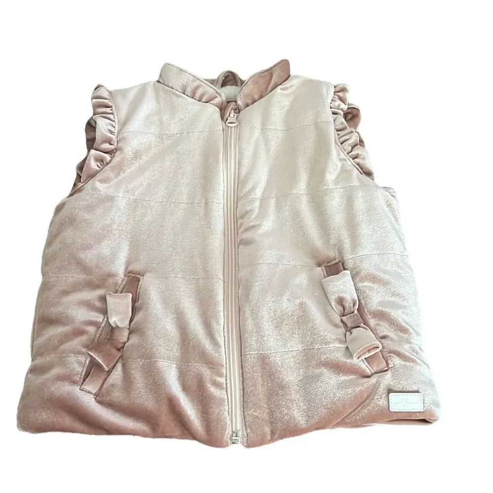 7 For All Mankind Kid’s Velour Vest Size 3T